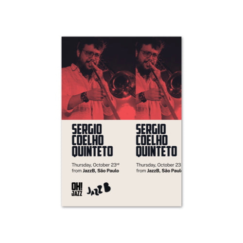 Sergio Coelho Quintet Collectible Poster