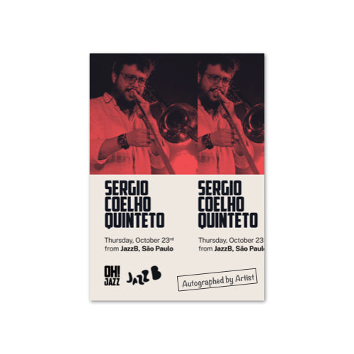 Sergio Coelho Quintet Collectible Poster