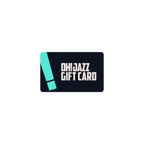 Oh! Jazz Store Gift Cards (Denominations: $10, $25, $50, $100)