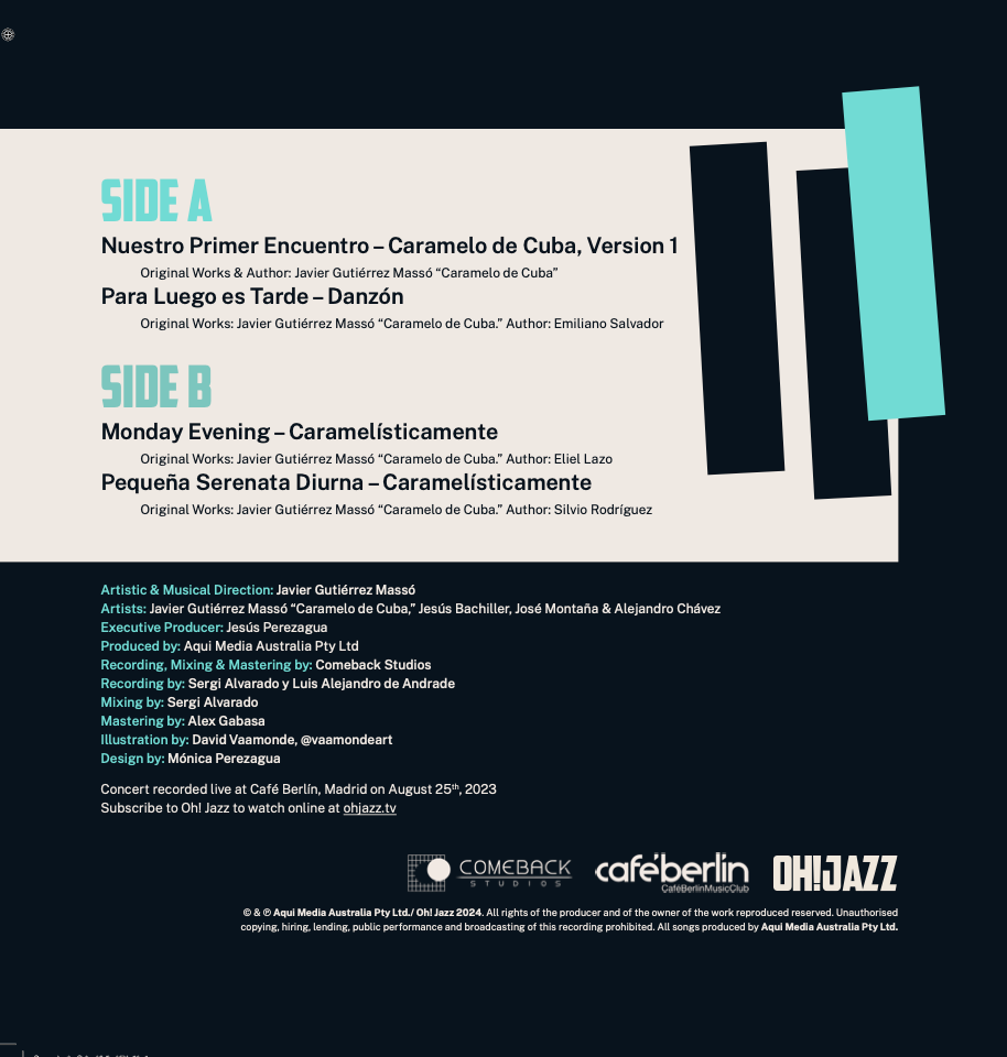 Caramelo de Cuba Vinyl: El Piano del Sabor